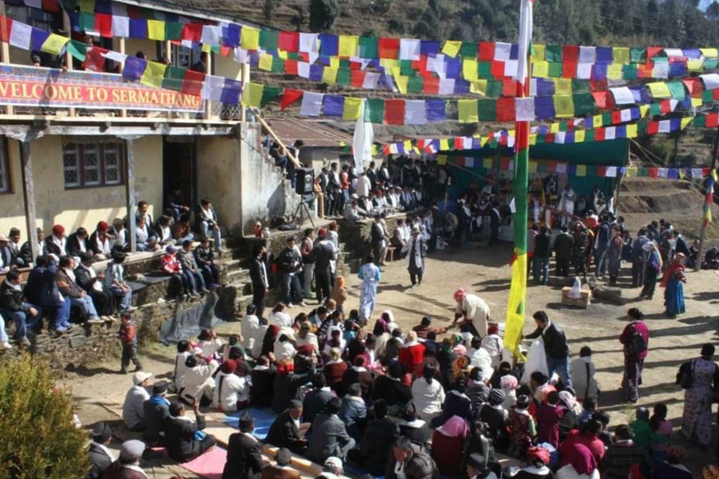 Tsezu festival in sermathang